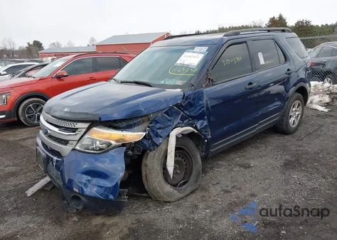 2012 Ford Explorer z USA, uszkodzony, nr VIN 1FMHK8B87CGA63750